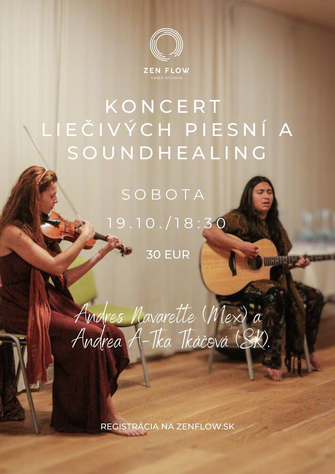 Koncert liečivých piesní a Soundhealing