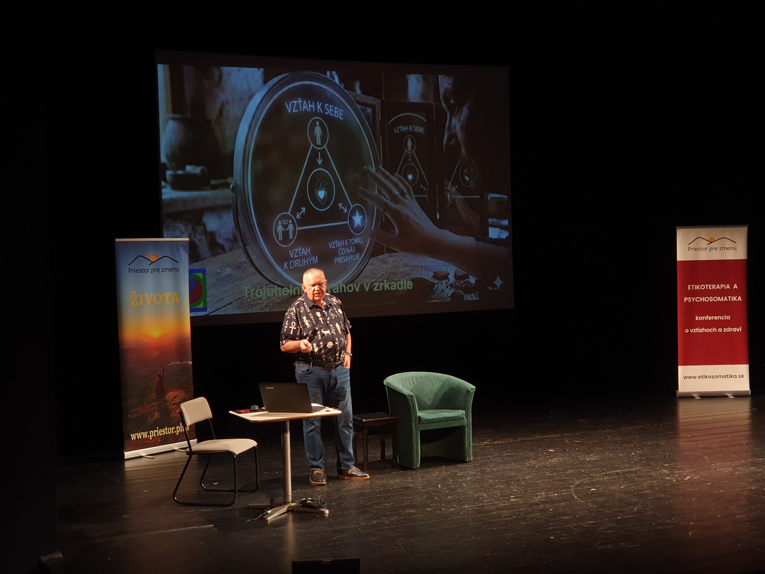 Vladimír Červenák - Prednáška: Etikoterapia, archeológia duše.