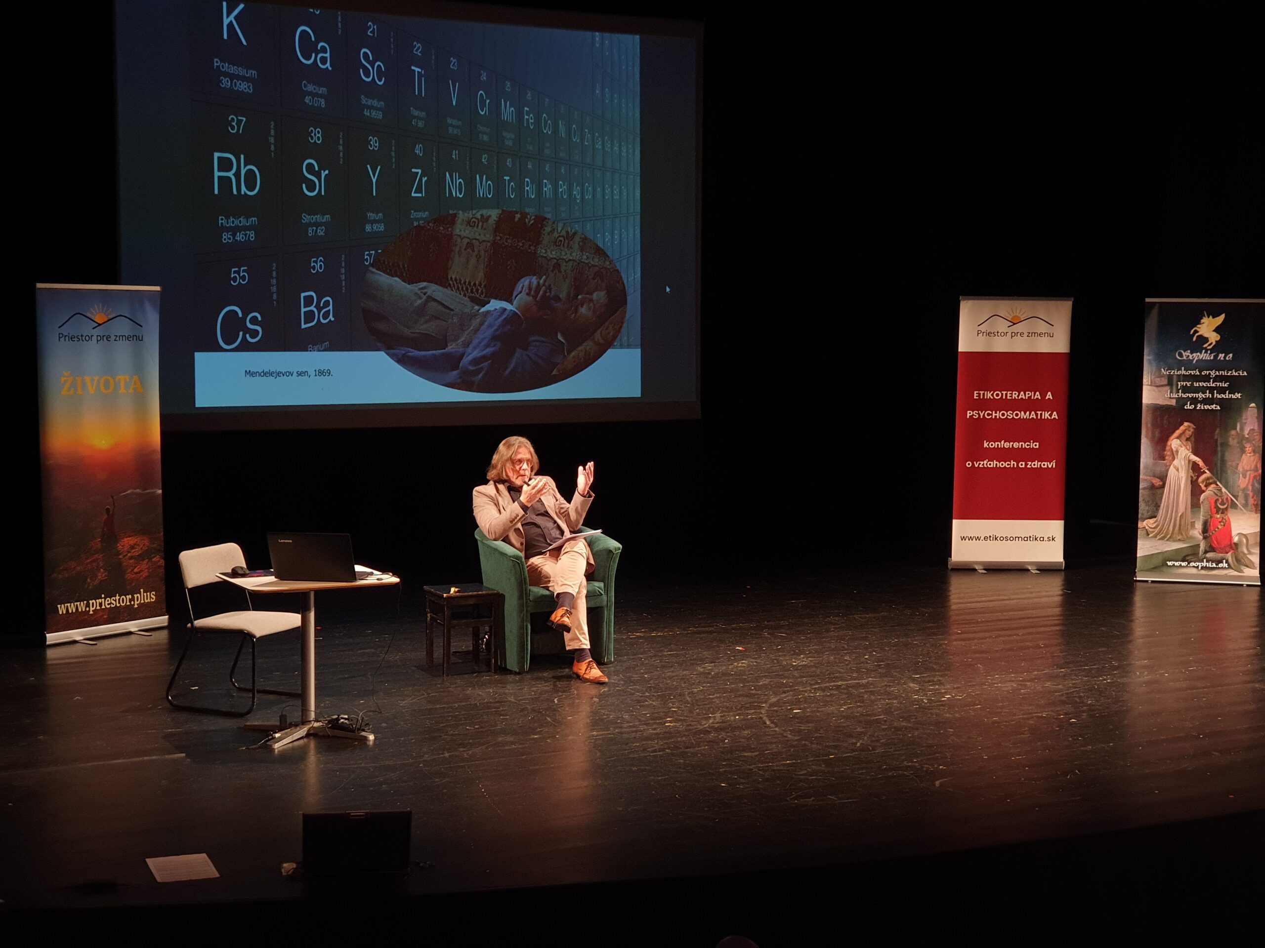 Emil Páleš, prednáška: Spánok a zdravie